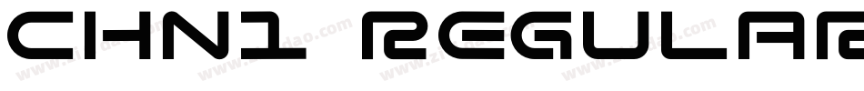 ChN1 Regular字体转换